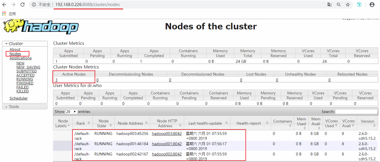 hadoop-集群搭建3