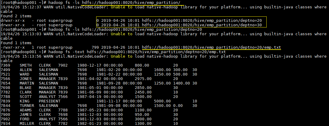 hive-hadoop-partitation